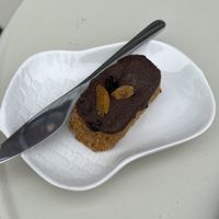 Chocolate Flapjack  at Square Roots in Whitley Bay