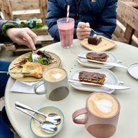 Delicious cakes!  at Square Roots in Whitley Bay