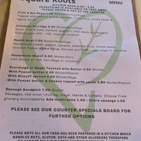  at Square Roots in Whitley Bay