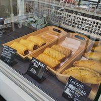 Pasties at Square Roots in Whitley Bay