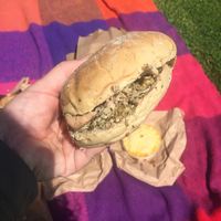 Jackfruit Sandwich at Square Roots in Whitley Bay