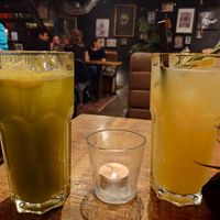 Hausgemachte Limonaden - Basilikum & Orange, Ingwer, Rosmarin at Bidges & Sons Reeperbahn in Hamburg