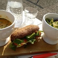 3 of a kind meal combo (great salad!) at Hartelijk Hoofddorp in Hoofddorp