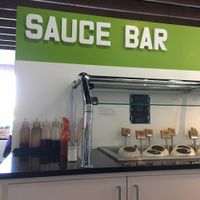 Sauce bar at J's Mini HotPot Deluxe in Chamblee