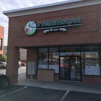 Outside at J's Mini HotPot Deluxe in Chamblee