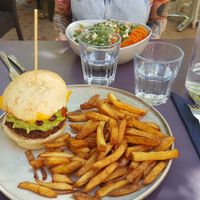One of their burger, excellent ! at Oh My Greens in Montpellier