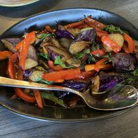 Excellent Spicy Eggplant   at Coup De Thai in Los Gatos