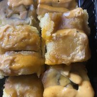 The Las Vegas roll. She said it was one of the best. It was good  at Veggie House in Salt Lake City