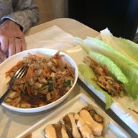 Tofu Veggie Stir-Fry Lettuce Wraps at Veggie House in Salt Lake City