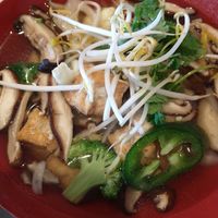 Tofu pho at Veggie House in Salt Lake City