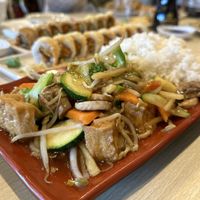   at Veggie House in Salt Lake City