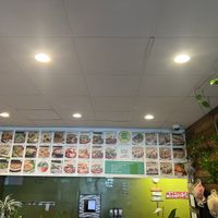 Menu has pictures!  at Veggie House in Salt Lake City