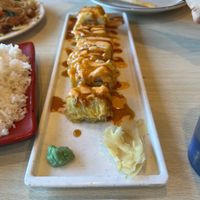 Spicy tuna roll  at Veggie House in Salt Lake City