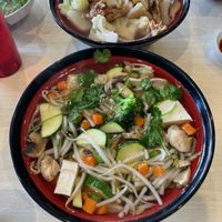 Veggie soup and Pho 10/10  at Veggie House in Salt Lake City