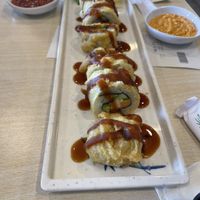 V Salmon Sushi 9/10  at Veggie House in Salt Lake City