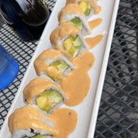 Vegas roll  at Veggie House in Salt Lake City