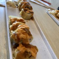 Vegas roll  at Veggie House in Salt Lake City