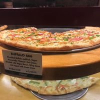 vegan pizza at Sizzle Pie in Brooklyn