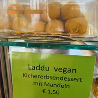 Vegan dessert  at Maharaja Imbiss in Tubingen