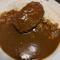 Soy burger curry at CoCo Ichibanya - Shibuya Namikibashi in Tokyo