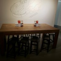 back dining area at Dim Sum Now in Amsterdam