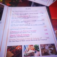 La carte du moment at La Palette Vintage in Charroux