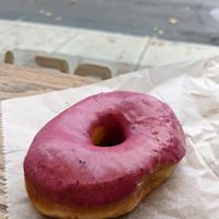 Blueberry donut at Dottie's Donuts - Queen Village in Philadelphia