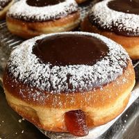 eclipse donut! at Dottie's Donuts - Queen Village in Philadelphia