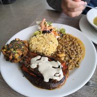 Daily menu at Loto Azul Vegetariano in Bogota