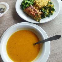 Menú del día at Loto Azul Vegetariano in Bogota