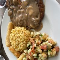 One main plate  at Loto Azul Vegetariano in Bogota