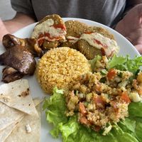 Another main plate  at Loto Azul Vegetariano in Bogota