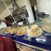 Main plates to choose from  at Loto Azul Vegetariano in Bogota