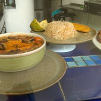 Menú marinero at Loto Azul Vegetariano in Bogota