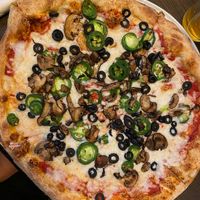 Vegan Pizza at Mellow Mushroom in Mesa