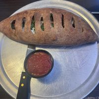 Veggie calzone   at Mellow Mushroom in Mesa