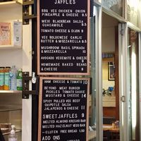 The menu - 24th Nov 2020 at Union Kiosk in Melbourne