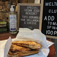 Bolognese Jaffle - $9.50 at Union Kiosk in Melbourne