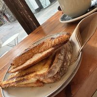 Burger jaffle   at Union Kiosk in Melbourne