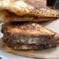 Delicious Beyond Meat toastie 👌🏽  at Union Kiosk in Melbourne