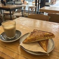 Pepperoni mac and cheese was quite hefty and salty, but delicious   at Union Kiosk in Melbourne