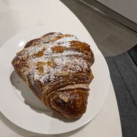 Almond croissant at Union Kiosk in Melbourne
