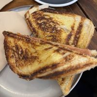 Ham and cheese  at Union Kiosk in Melbourne