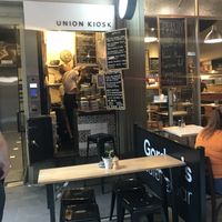 The kiosk at Union Kiosk in Melbourne