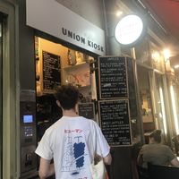 The kiosk again  at Union Kiosk in Melbourne