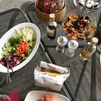 Need I say more   There was fresh bread as well   at Ristorante Castello di Valenzano in Subbiano