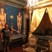 One of the rooms at Ristorante Castello di Valenzano in Subbiano