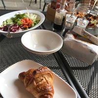 Now with croissant   at Ristorante Castello di Valenzano in Subbiano