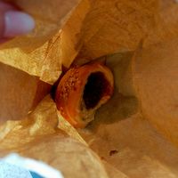 Brioche con crema di nocciole at Profanter in Bressanone