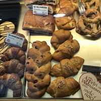 hazelnut croissants are also vegan at Profanter in Bressanone